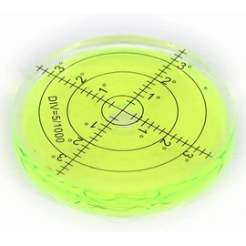 Golf Putting Level, Large, Golf Green Leader, Cup In Line Launch Direction and Strength Level Bubble Display Golf Marker Level Green Incline Stimmeter