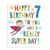 Regal Publishing Birthday Card for Age 7 Boy - 8