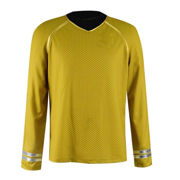 Adult Star Series Kirk/Scotty/Spock Costume Men's Spaceship Captain Officer Kirk/Scotty/Spock