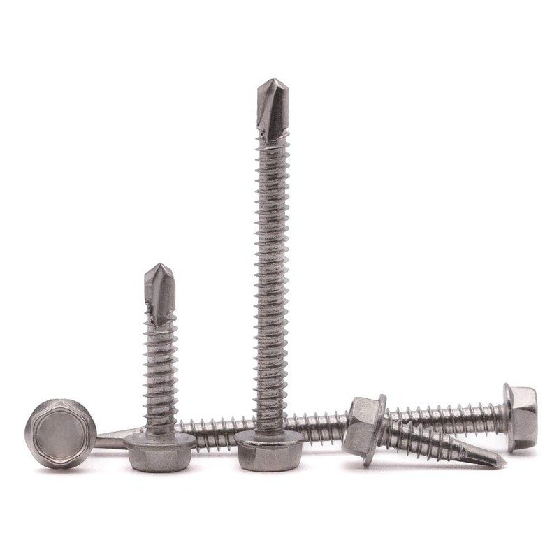 #12 x 3/4" (50 pack) Hex Washer Head Self Drilling