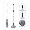 Eyliden Mop with 2 Reusable Heads, Easy Wringing Twist Mop,