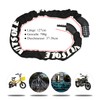 Bicycle Lock Bicycle Chain Lock with Numbers and High Security