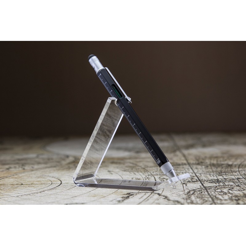 TROIKA Multifunctional Ballpoint Pen CM Inch Ruler Leveler Multi Ballpoint