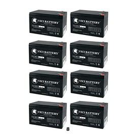 VICI Battery Altronix SMP7CTX 12V, 9Ah Lead Acid Battery - 8 Pack Brand Product