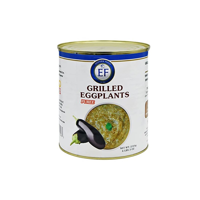 Eastern Feast - Puree of Grilled Eggplants, 2.8 kg (6.2