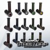 NANKAI ST-0023 Street Grip, 4.5 inches (115 mm), Through Type,