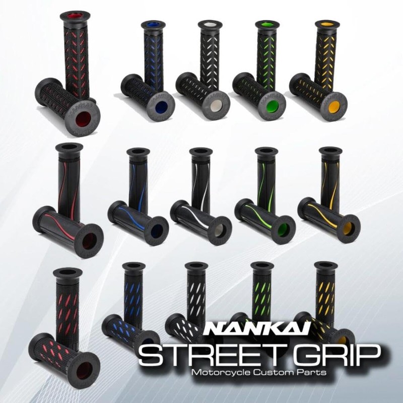 NANKAI ST-0023 Street Grip, 4.5 inches (115 mm), Through Type,