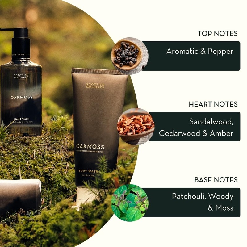 Scottish Fine Soaps Oakmoss Shower Gel 75 ml