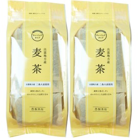 Nishi Tea House Izumo Barley Tea Bag Type (0.3 oz (10 g) x 25 P) x 2 Bags