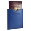 Travel Passport Holder Sleeve Protector Cover Wallet Real Leather RFID