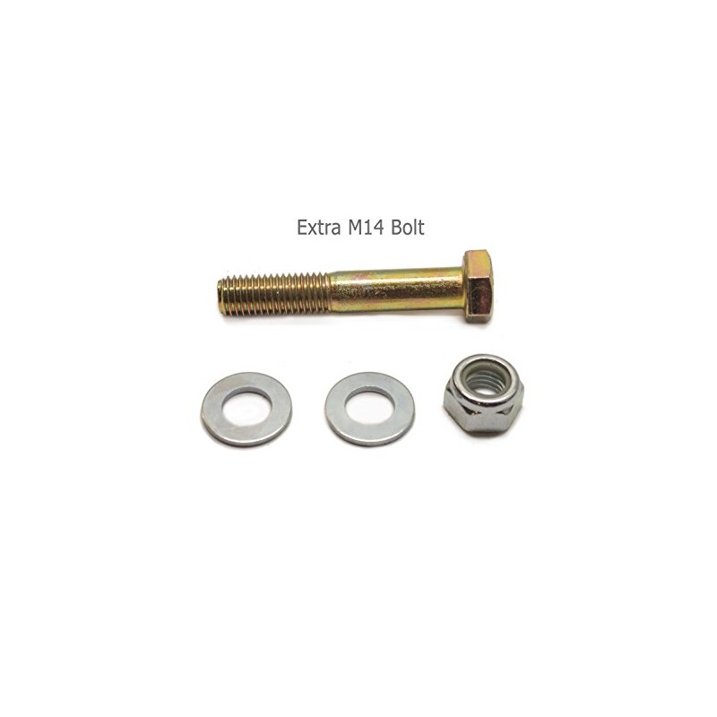 Track Bar Bolt Suspension Upgrade Kit Compatible with Jeep Wrangler