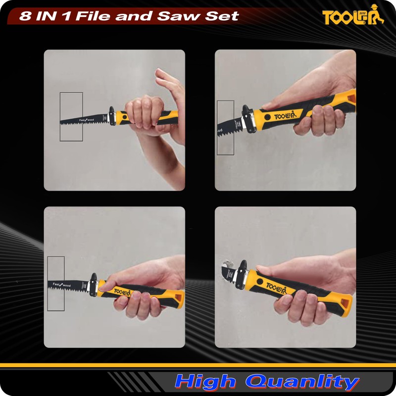 TOOLAN: File Set, File & Saw Set. metal file,metal files