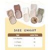 Adorel Baby Stopper Socks Lined Cotton Winter ABS Socks Pack