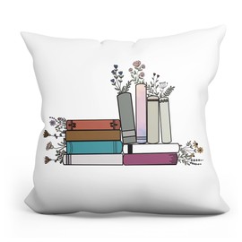 gfuhlre Pillow Covers, 18x18 Pillow Cover, Throw Pillow Covers, Music Album Gift Book Decorative Square Cushion Covers Pillowcase, Home Decorations for Couch Bed