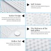 Full Body Spa Bath Pillow Mat, Soft Quilted Bathtub Cushion