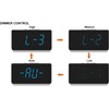 Alarm Clock Radio with Bluetooth Speaker, Digital FM Radio, Dual