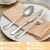 40 Piece Silverware Set Service for 8,Premium Stainless Steel Flatware
