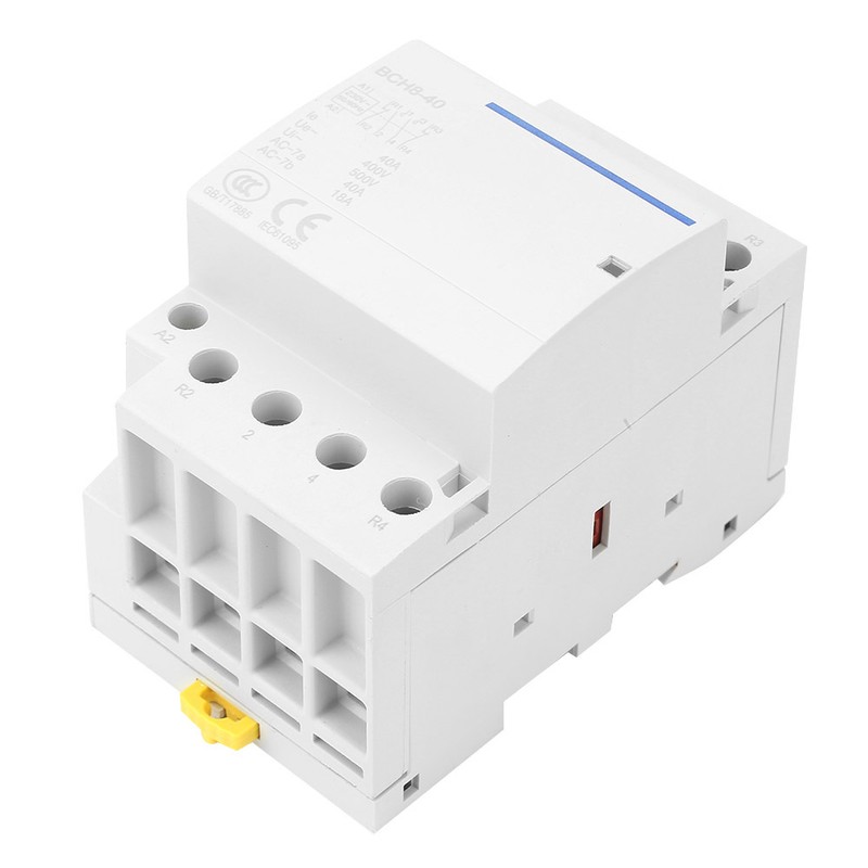 4P 40A 24V/ 50/60Hz Household AC Contactor 2NO2NC (230VAC)