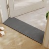 Cuttable Bath Mat for Narrow Spaces - Super Absorbent Doorway
