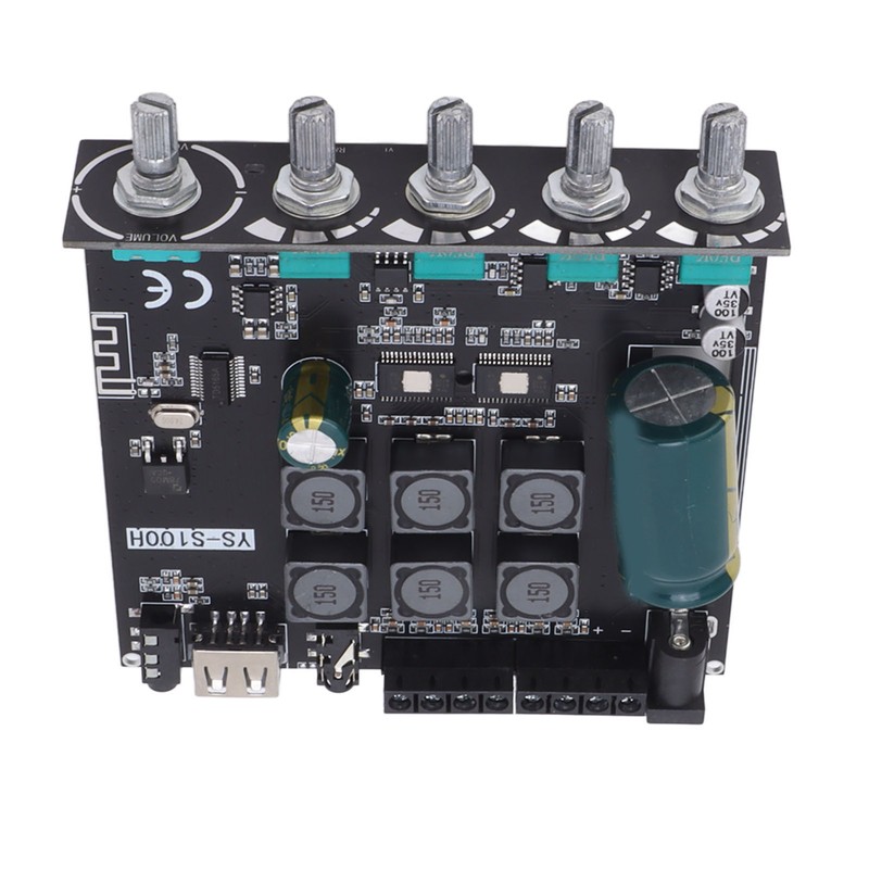 2.1 Channel Power Amplifier Board Bluetooth Stereo Audio Amplifier Module
