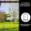Dakzhou 2 Heavy Duty Swing Hangers, Swing Set Accessories for