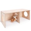 Niteangel Hamster Secret Peep Shed 2-Chamber Hideout & Tunnel Exploring