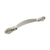 Pastlla 2 Pcs Ivory White Cabinet Handle Pulls, Euro Vintage