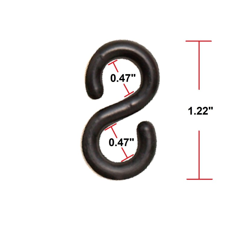 Plastic decorative safety security chain 10FT, Crowd Control Center (BLACK+S