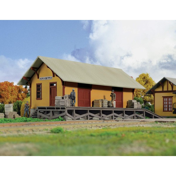 Walthers Cornerstone Series174 HO Scale Golden Valley Freight House Kit
