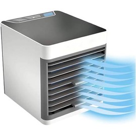 3-IN-1 Mini Air Conditioner with Remote, Top Splash-Proof Design, 3 Speeds Small Portable Air Conditioner（small）