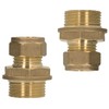 hep® 15mm Compression by 3/4" BSP Brass Male Iron Coupler