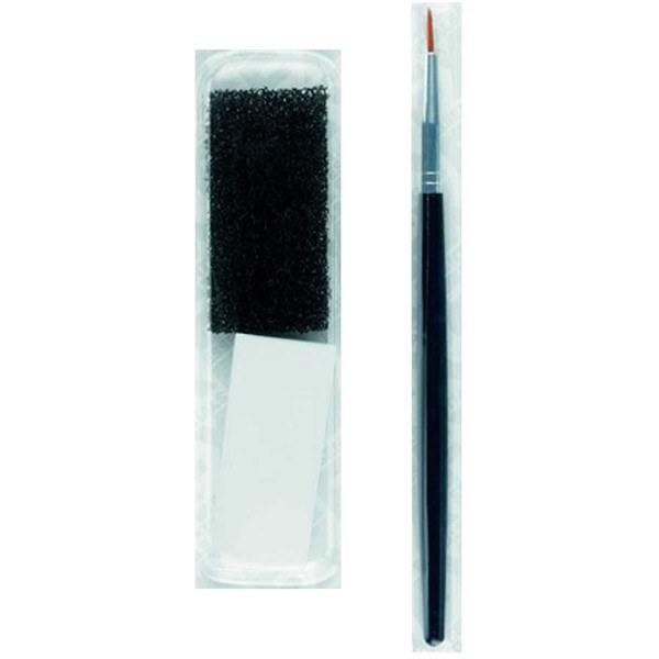 Smiffys Make-Up FX Essentials, Cosmetic Tool Set, with Precision Brush,