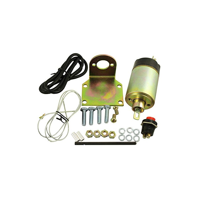 New Universal 100lb Trunk Solenoid Shaved Door Kit Popper Kit