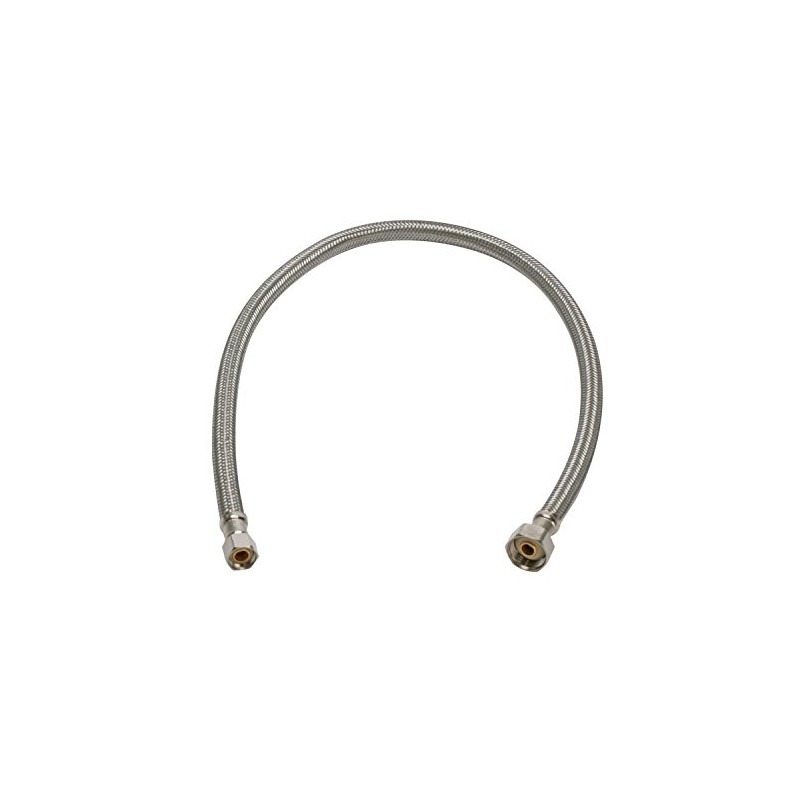 Fluidmaster B1F30 Faucet Connector, Braided Stainless Steel - 3/8 Female