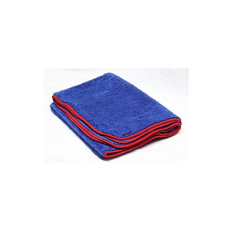 Barnwell Fluffy Blue Large Microfibre Drying Towel Cloth for Car