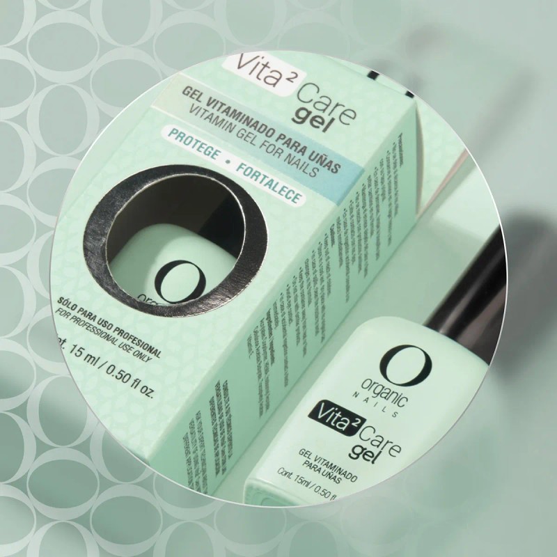 Vita2 Care Gel Organic Nails Fortalecedor De Uñas 15ml