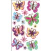 Jolees Boutique Dimensional Stickers, Paisley Butterfly
