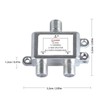 2 in 1 2 Way Port - Dual-use TV Signal