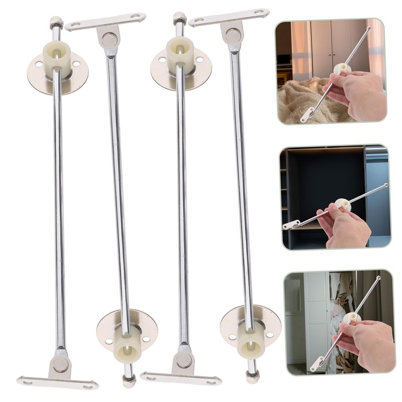 WOONEKY Set of Soft Close Hinges for Kitchen Cabinet Lid