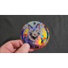 Gulf Coast Laser Graphics Russian Blue Cat Holographic Ornament