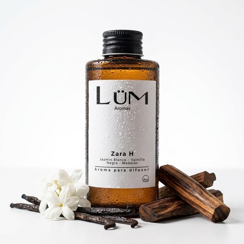 LUM Zara H | Aroma para Difusor | Amaderado Ambar