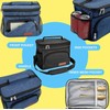 ExtraCharm Insulated Lunch Bag for Women/Men - Reusable Lunch Box