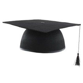 Funny Fashion Graduation Hat Black | Graduation Hat for Graduation Party and Graduation Party
