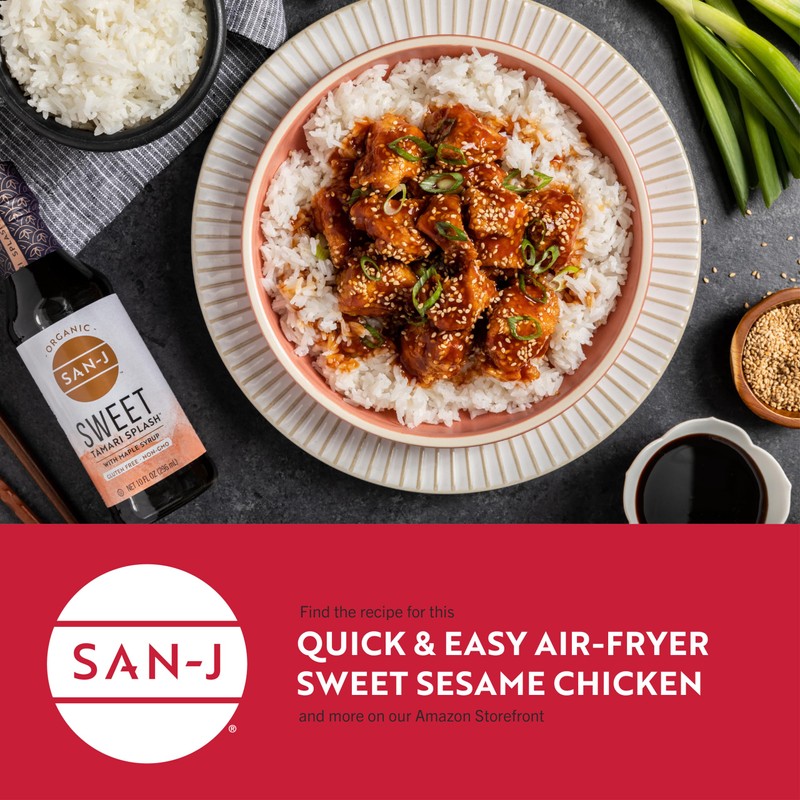 San-J - Richly Flavored Organic Sweet Tamari Splash - Specially