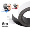 Ferroband Eisenband selbstklebend 500 x 3,5 cm Magnetband selbstklebend schneidbar