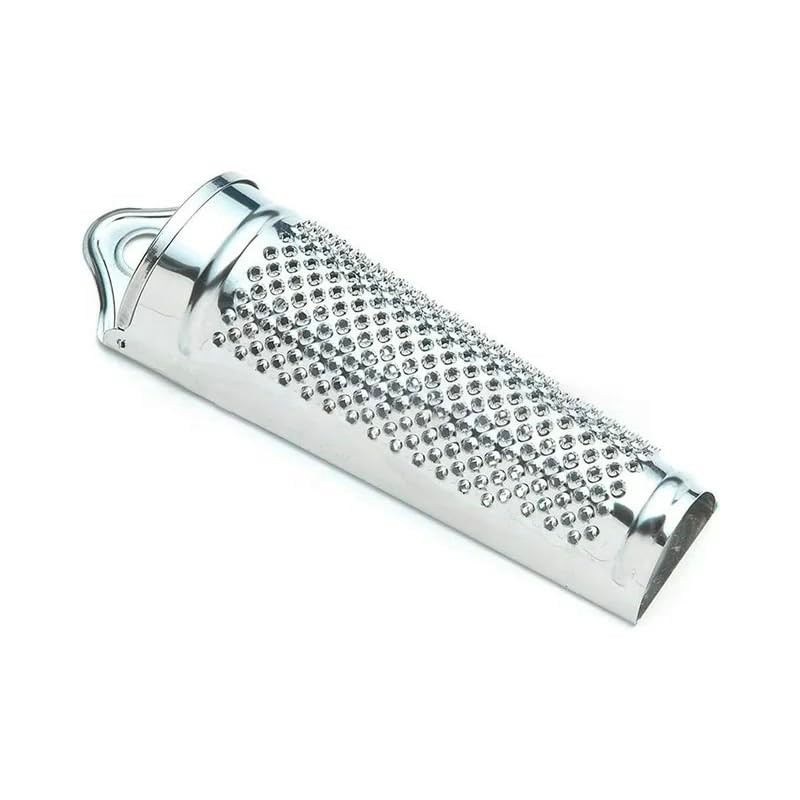 Silver Multifunctional Kitchen Stainless Steel Ginger Garlic Nutmeg Grater Nut