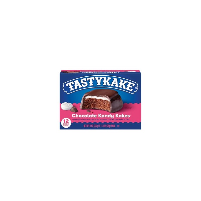 Tastykake Chocolate Kandy Kakes, 12 Count - Chocolate Cakes with