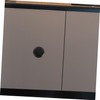 TEHAUX 12pcs Stainless Steel Round Ventilation Cover for Cabinets and