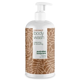Shower Gel Coco with 4-Terpineol known from Tea Tree Oil - Body Wash helps Pimples, Athlete's Foot, Ringworm, Jock Itch, Acne, Body Odor & Smelly Feet