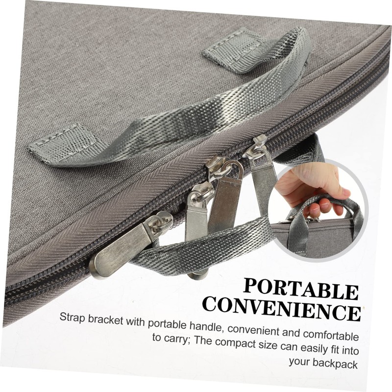 KONTONTY Portable Watch Pouch Multi-use Organizer for Charging Lines Watch